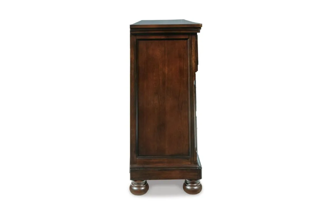 Mor Furniture Porter Dresser In Mahogany