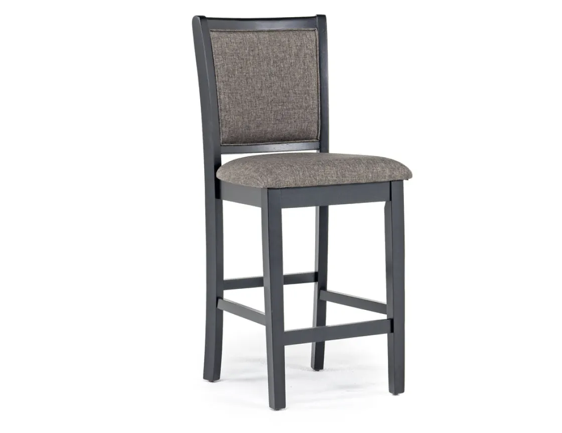 Mor Furniture Potomac Counter Height Stool In Black, Set Of 2