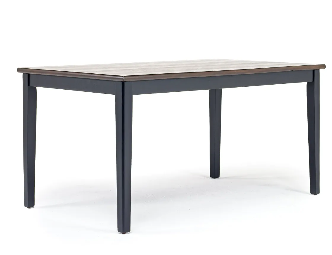Mor Furniture Potomac Dining Table & 4 Chairs In Brown/Black