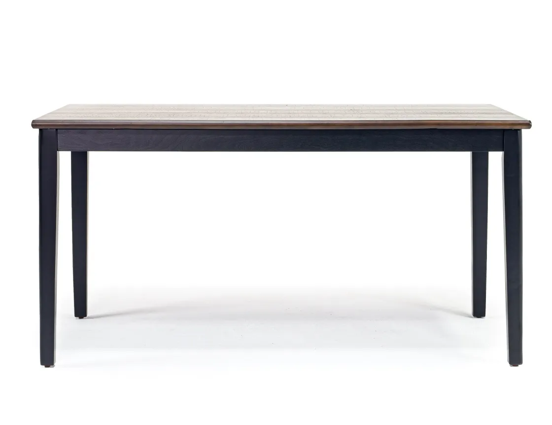 Mor Furniture Potomac Dining Table & 4 Chairs In Brown/Black