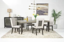 Mor Furniture Proximity Dining Table In Gray Oak