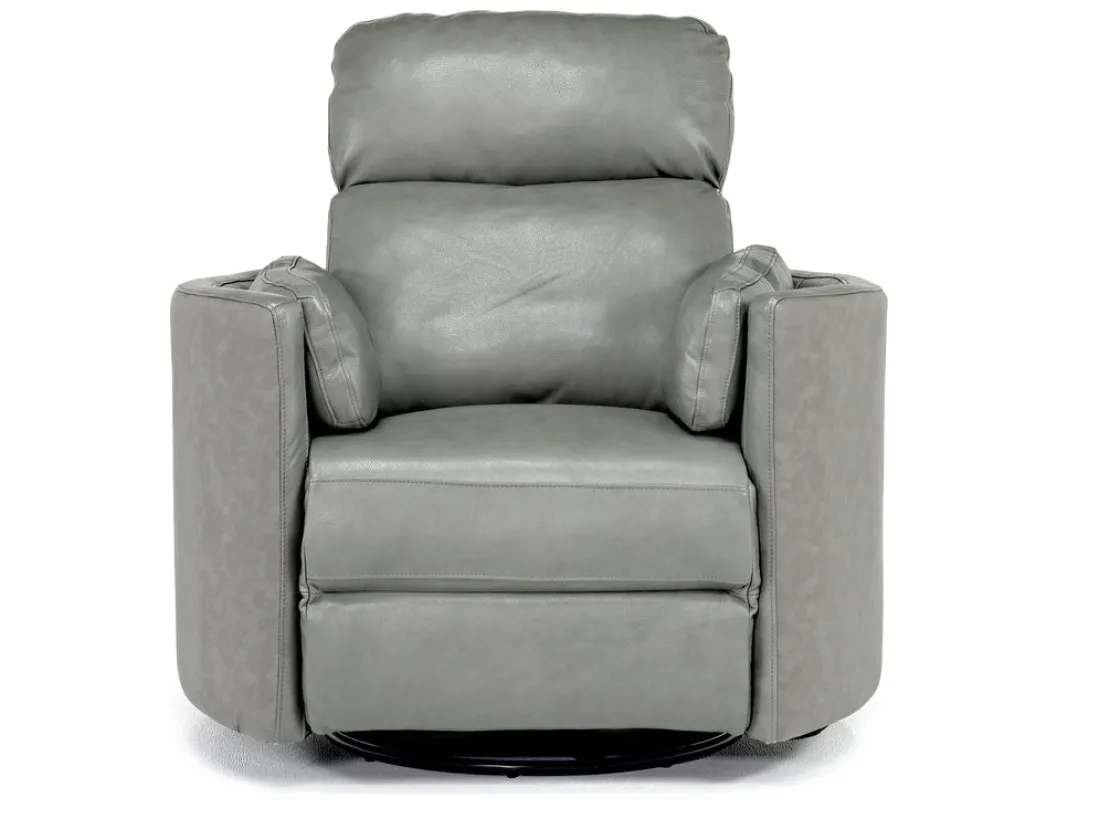 Mor Furniture Radius Power Recliner In Dark Brown