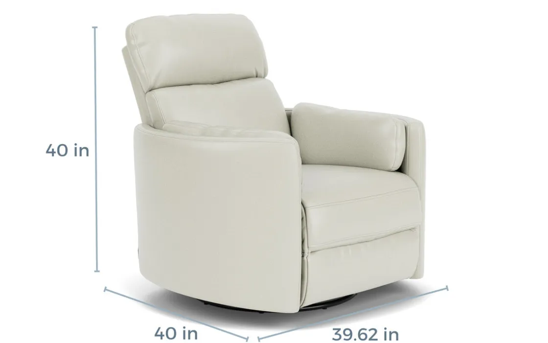 Mor Furniture Radius Power Recliner In Dark Brown