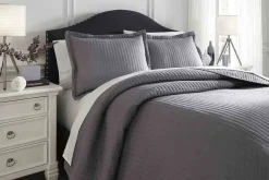 Mor Furniture Raleda 3 Piece Coverlet In , Eastern King