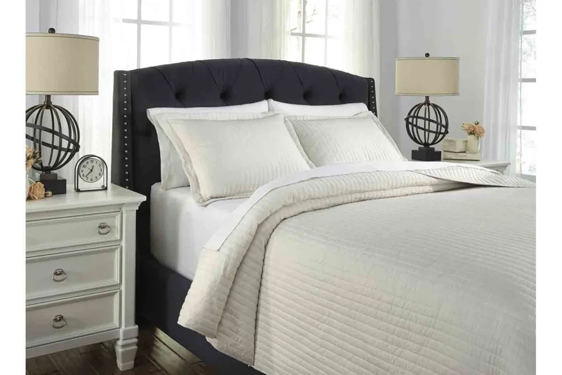 Mor Furniture Raleda 3 Piece Coverlet In , Eastern King