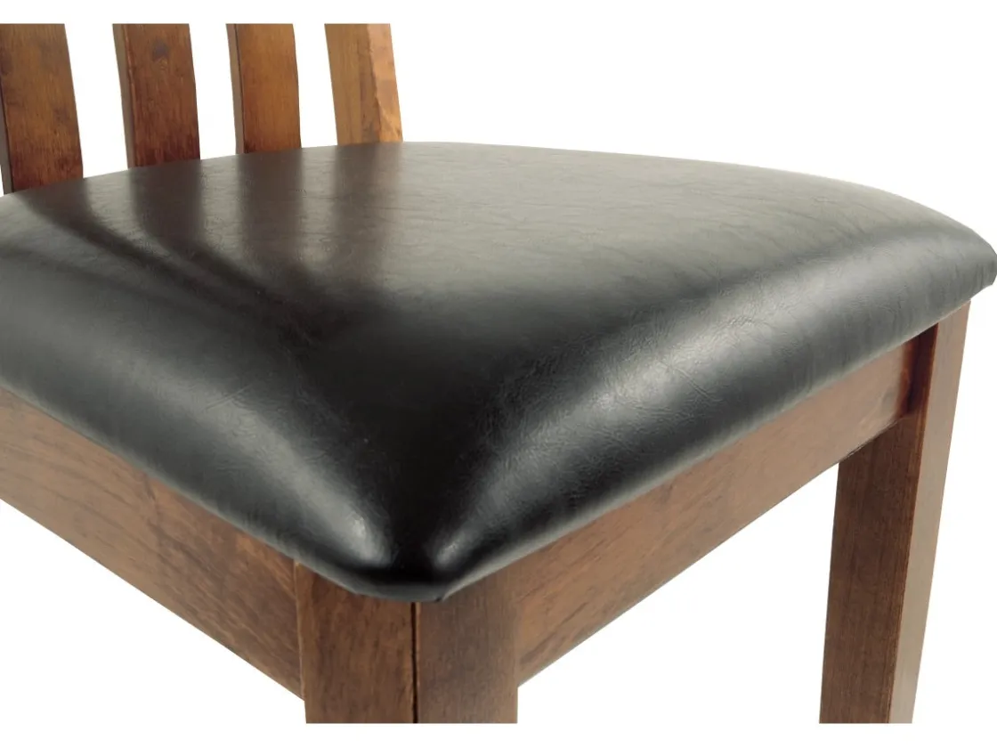 Mor Furniture Ralene Extendable Dining Table & 6 Chairs In Brown