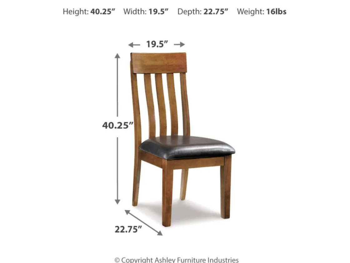Mor Furniture Ralene Extendable Dining Table & 4 Chairs In Brown