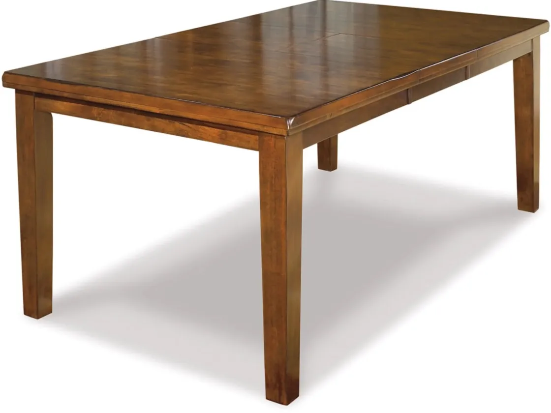 Mor Furniture Ralene Extendable Dining Table, 4 Chairs & Bench In Brown