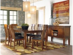 Mor Furniture Ralene Server In Medium Brown