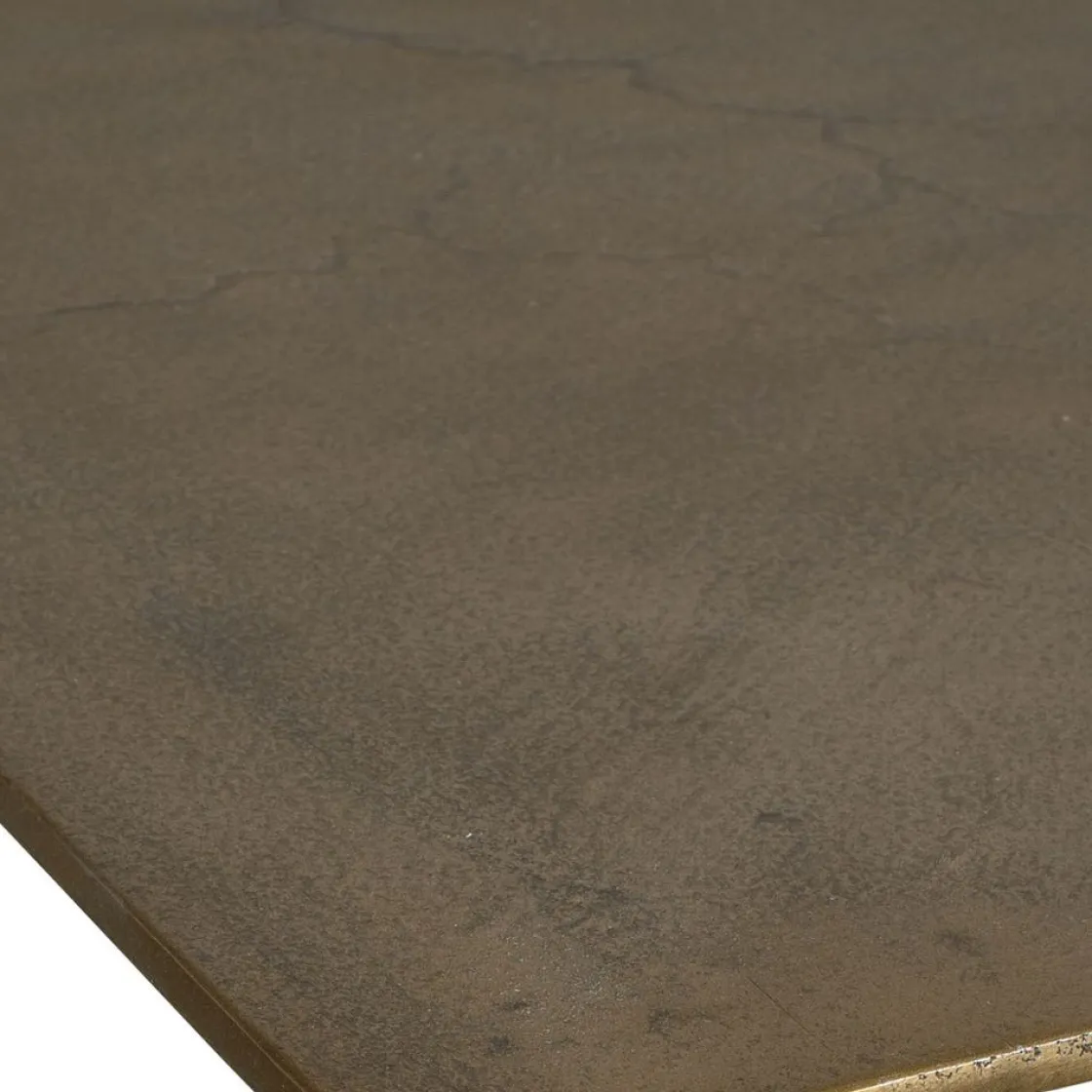 Mor Furniture Reade Outdoor Coffee Table In Gold