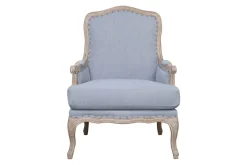 Mor Furniture Regal Accent Chair In Light Blue