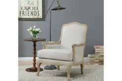 Mor Furniture Regal Accent Chair In Light Blue