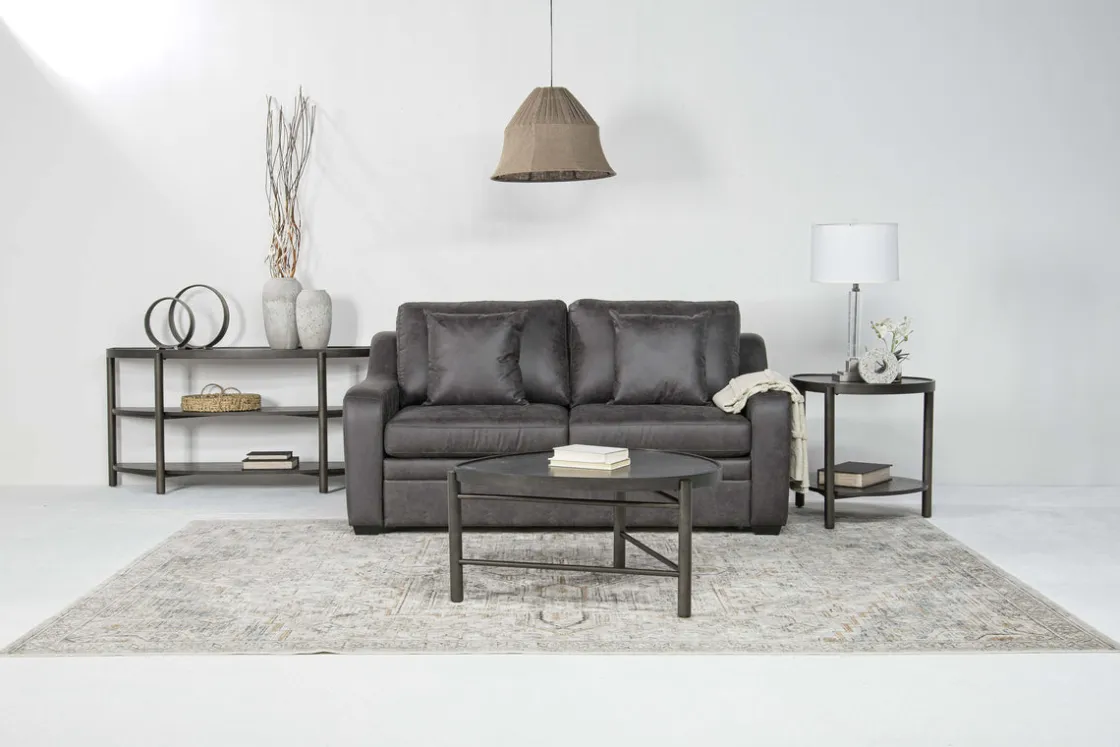 Mor Furniture Regalla Full Sleeper Sofa W/ Mattress In Gray