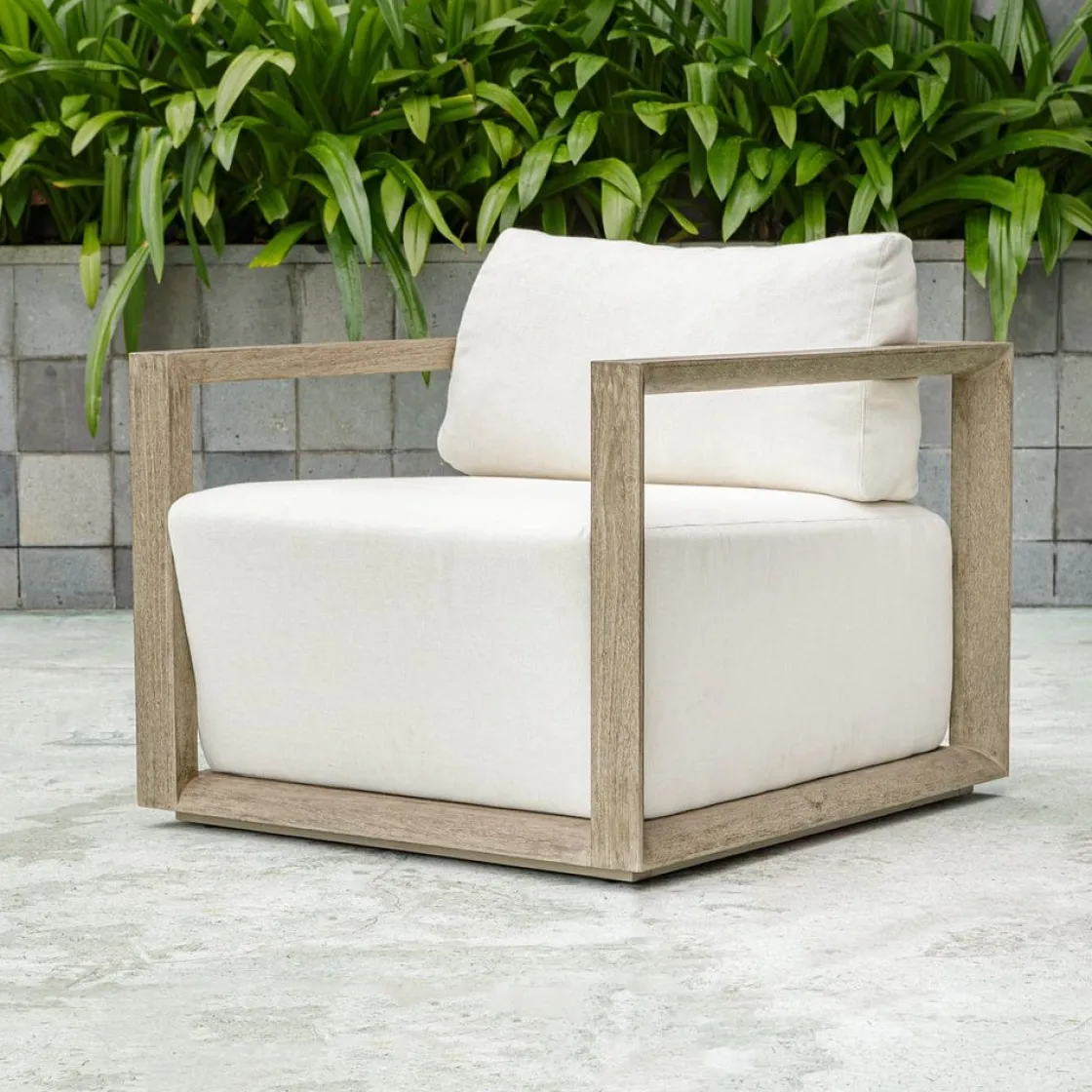 Mor Furniture Remsen Outdoor Lounge Chair In Brown