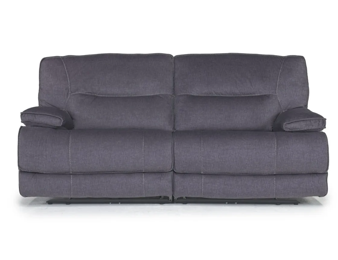 Mor Furniture Retreat Power Loveseat In Cognac Leather