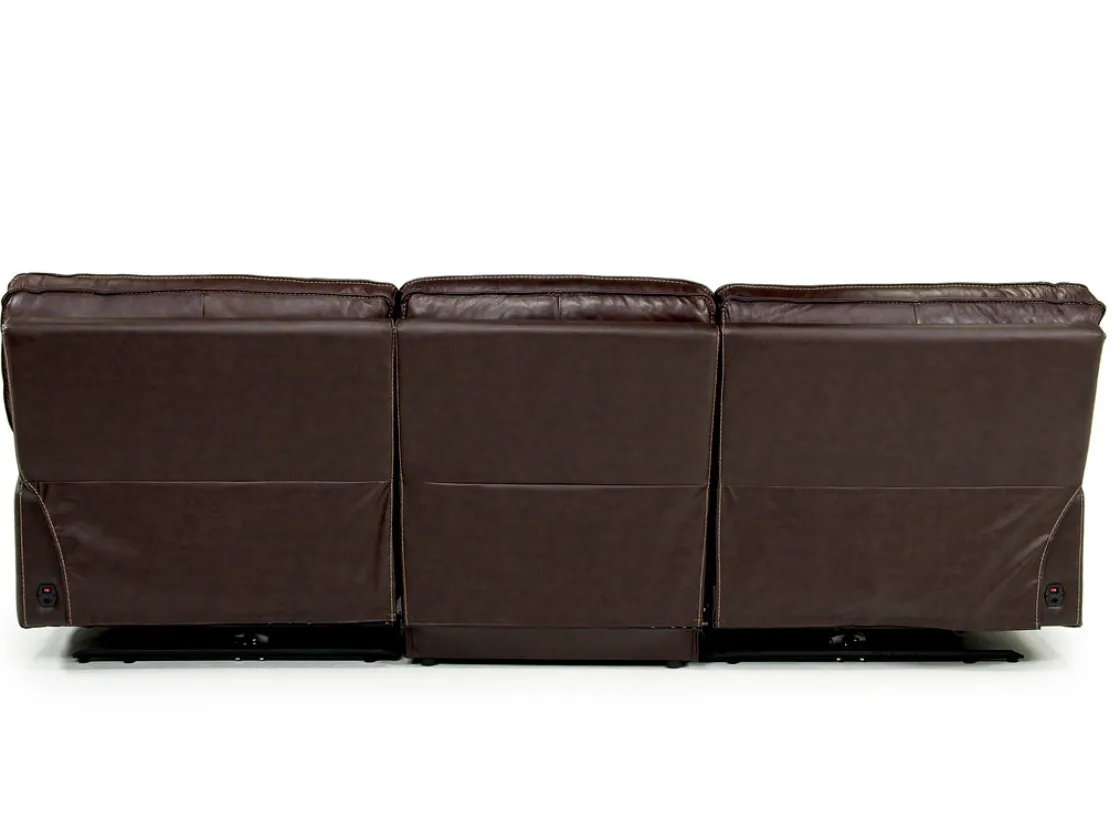 Mor Furniture Retreat Power Sofa & Loveseat In Cognac Leather