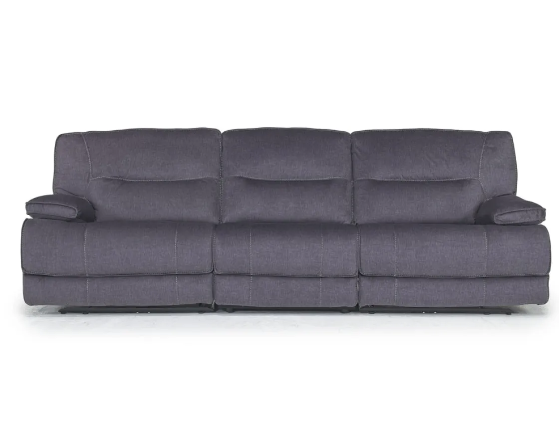 Mor Furniture Retreat Power Sofa & Loveseat In Cognac Leather