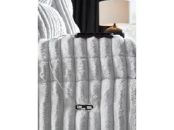 Mor Furniture Rhine Falls Power Sofa In Alloy