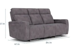 Mor Furniture Rhys 2 Power Sofa In