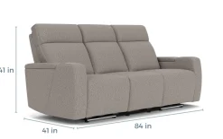 Mor Furniture Rhys 2 Power Sofa In