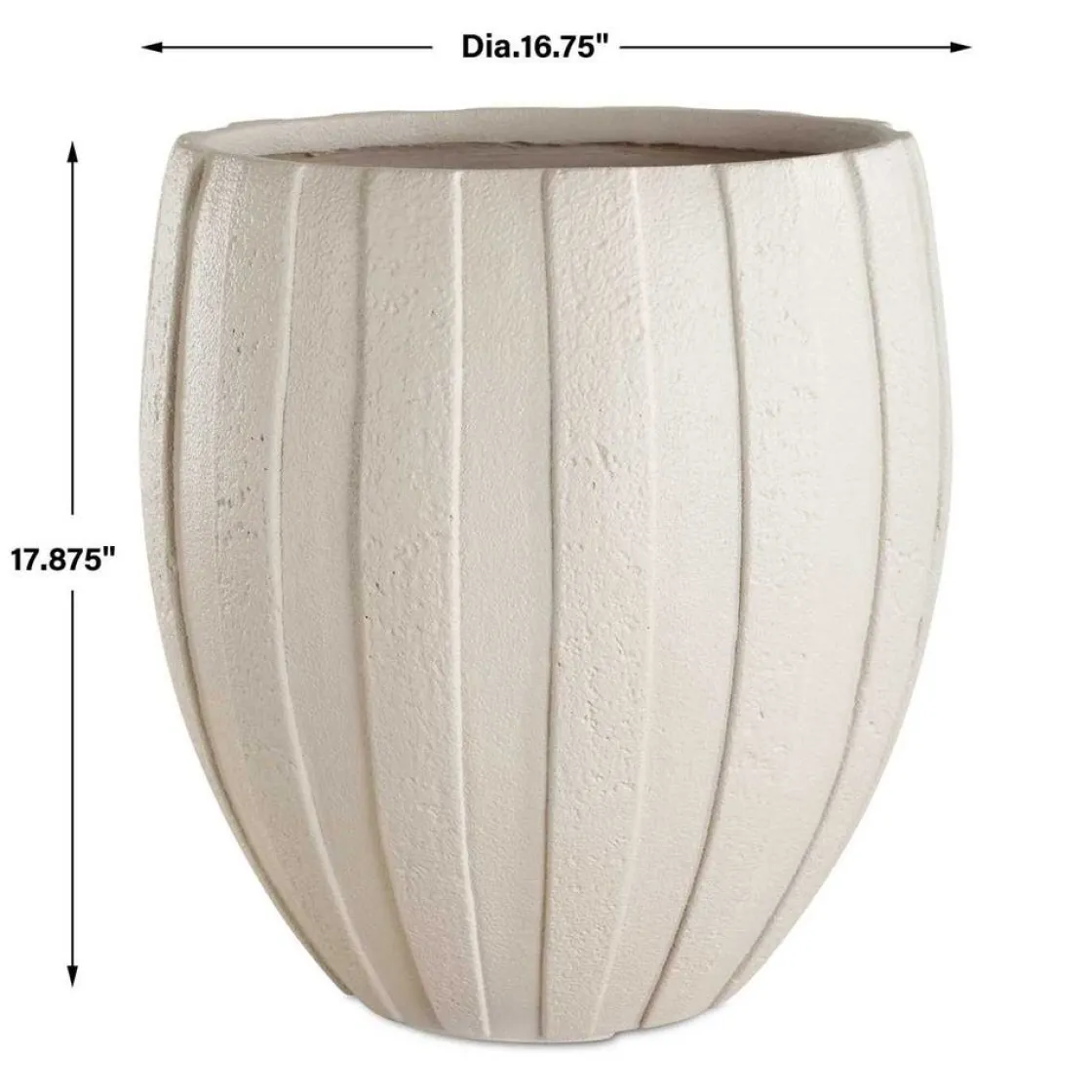 Mor Furniture Ridgehaven Planter Vase In Natural