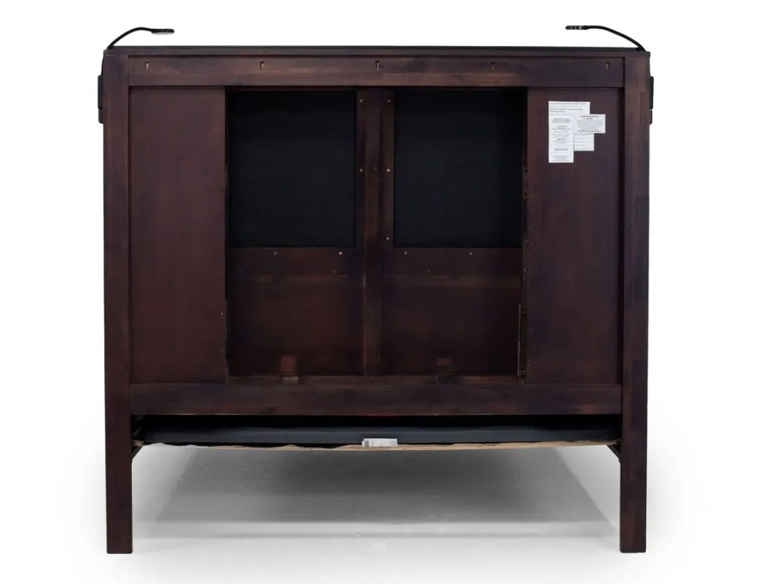 Mor Furniture Riley Bookcase Bed In Carbonite, Ca King