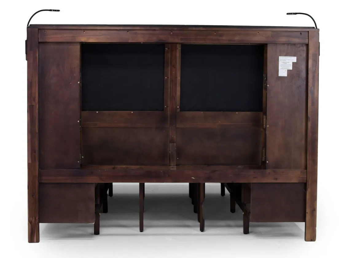 Mor Furniture Riley Bookcase Bed In Carbonite, Ca King