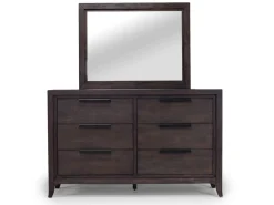 Mor Furniture Riley Mirror In Carbonite
