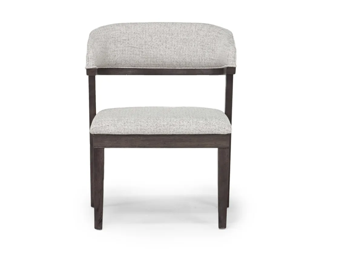 Mor Furniture Riley Round Dining Table & 5 Chairs In Carbonite