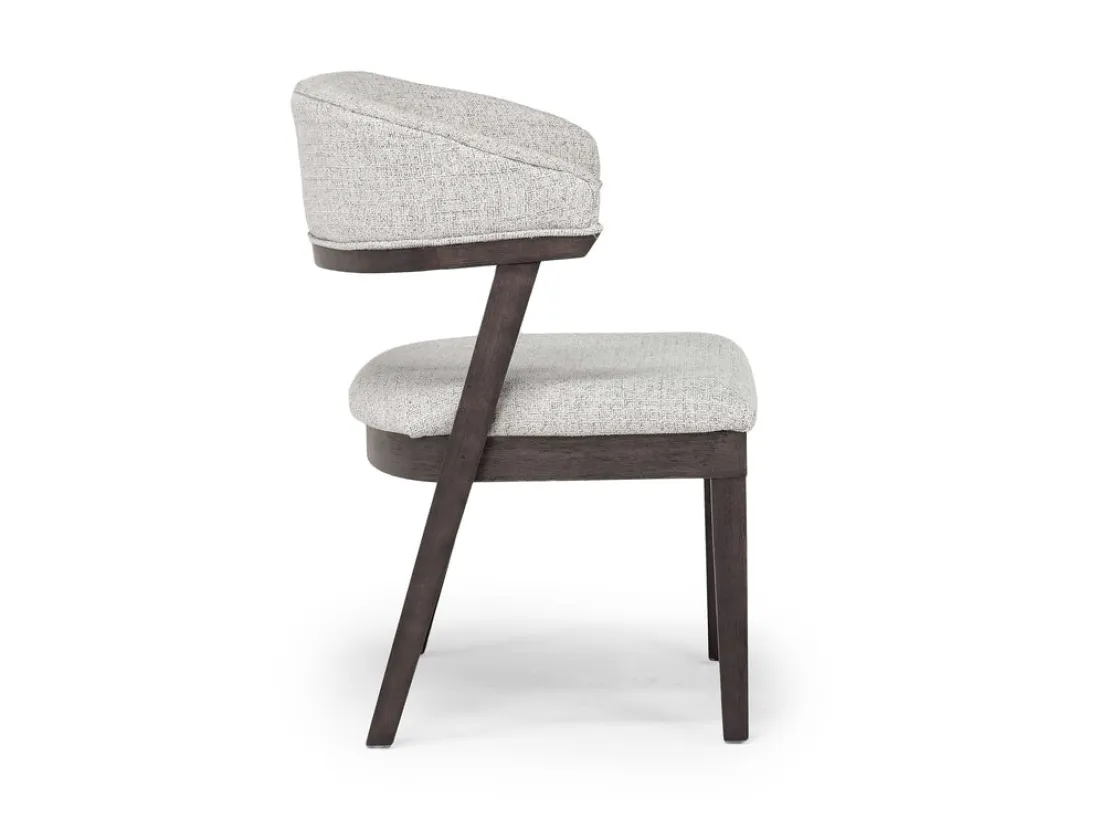 Mor Furniture Riley Round Dining Table & 4 Chairs In Carbonite
