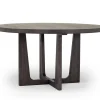 Mor Furniture Riley Round Dining Table In Carbonite