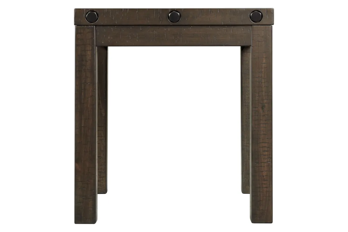 Mor Furniture Rio End Table In Charcoal