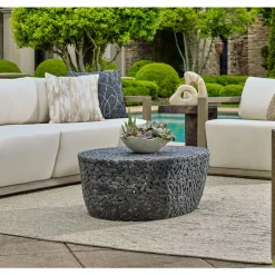 Mor Furniture Rivington Outdoor Coffee Table In Black