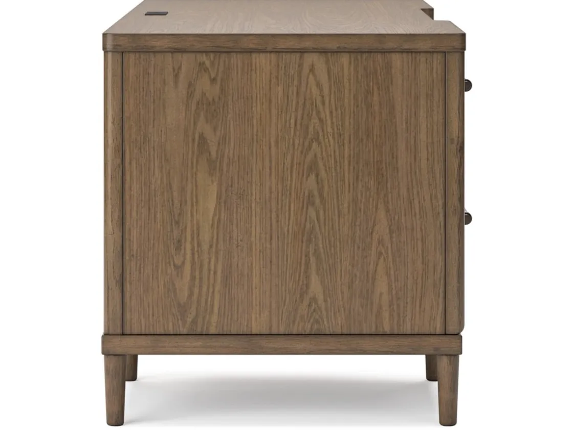 Mor Furniture Roanhowe Office Desk In Brown