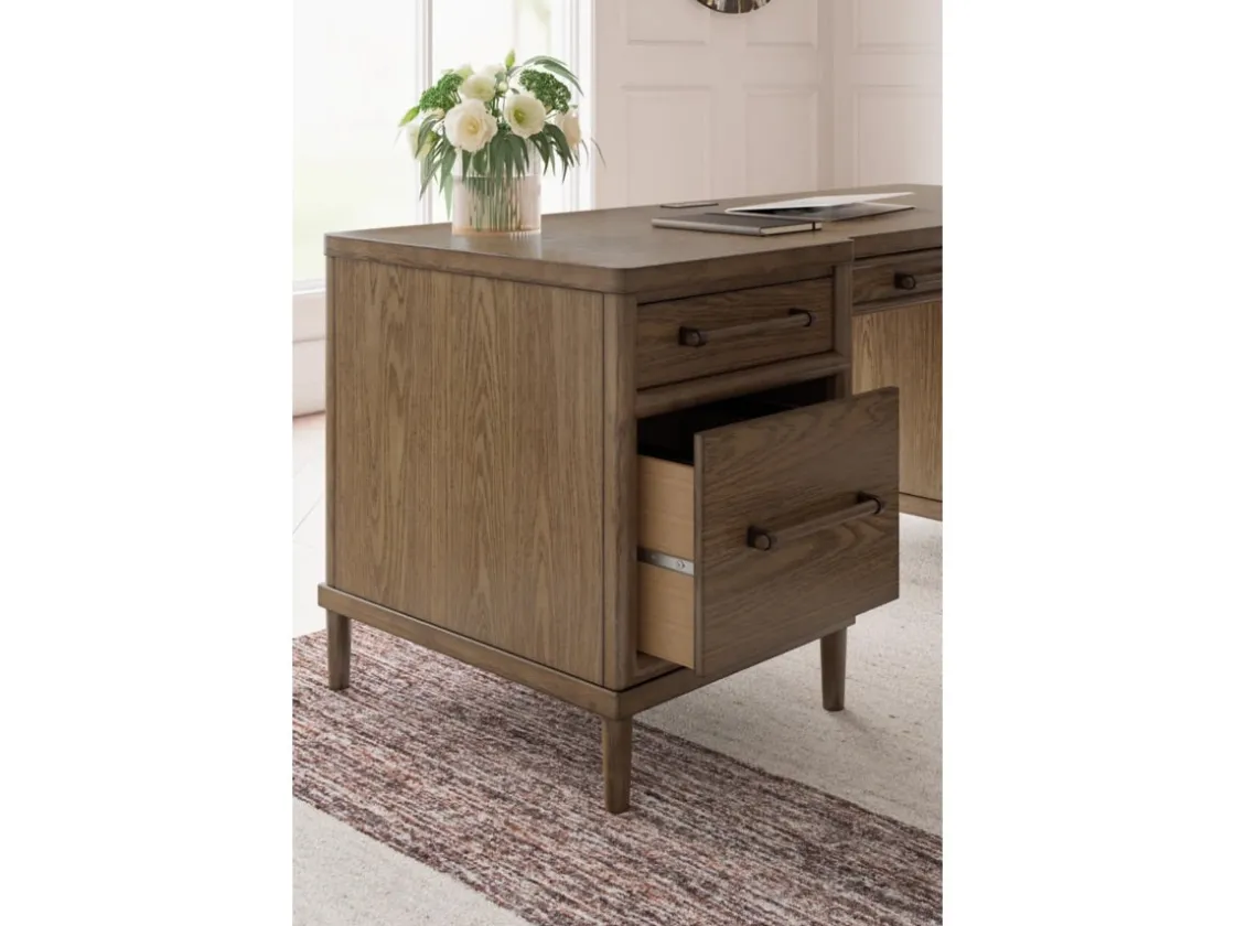 Mor Furniture Roanhowe Office Desk In Brown