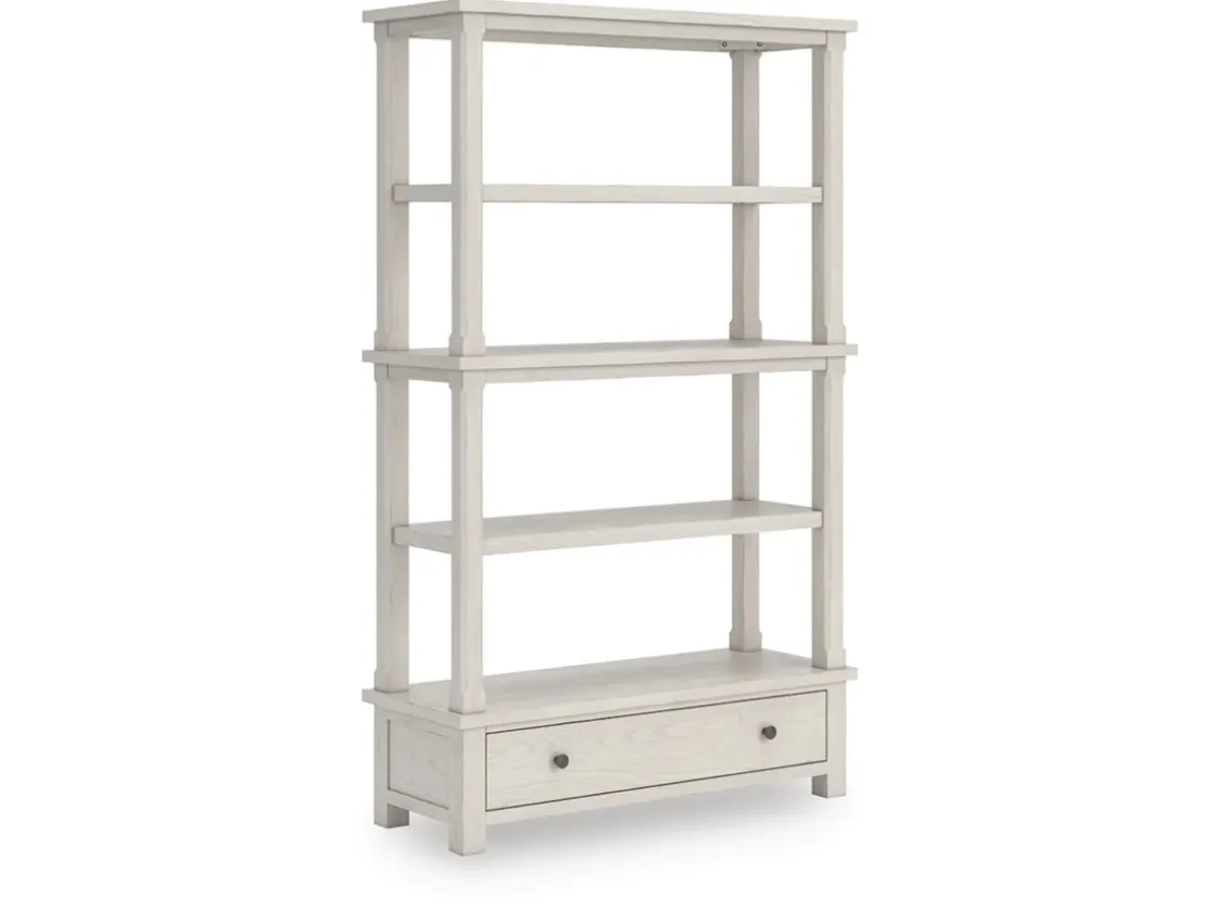 Mor Furniture Robbinsdale Bookcase In Antique White