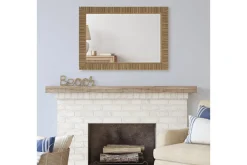 Mor Furniture Roland Accent Mirror In Brown