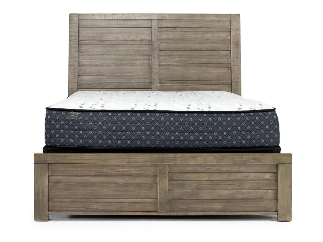 Mor Furniture Ruff Hewn Panel Bed In , Queen