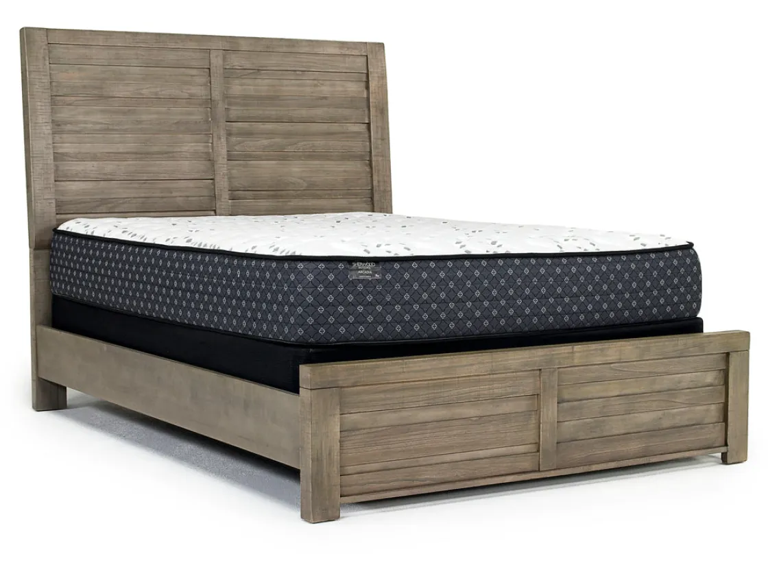 Mor Furniture Ruff Hewn Panel Bed In , Queen