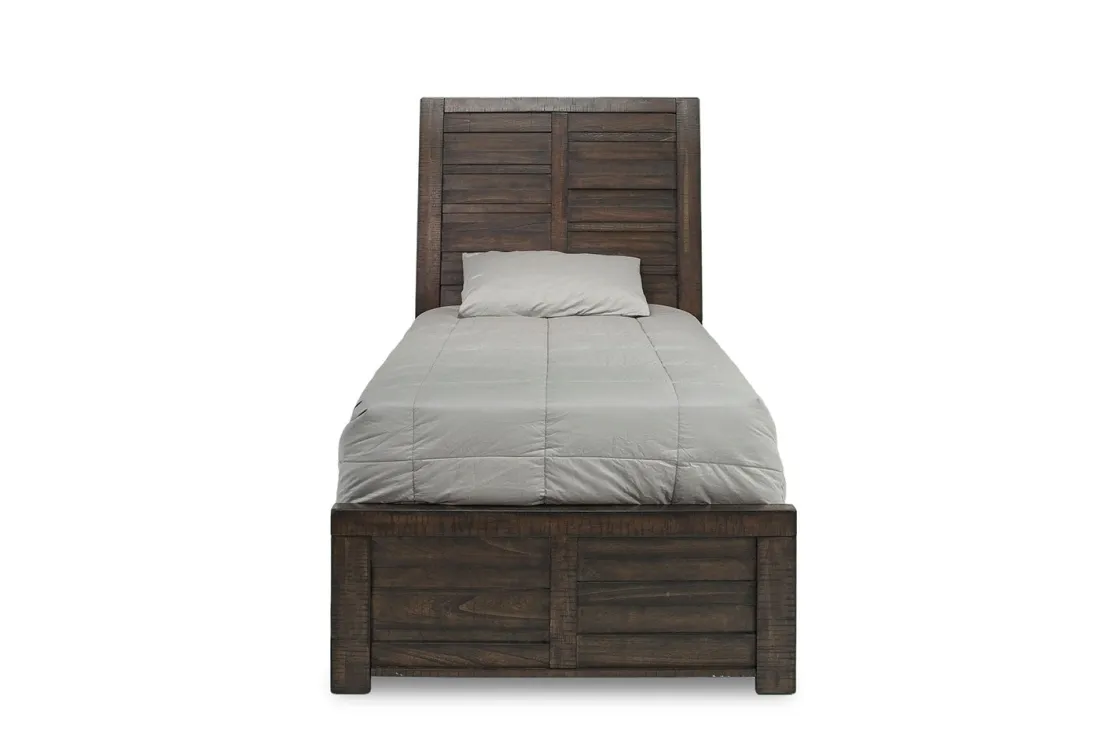 Mor Furniture Ruff Hewn Panel Bed In , Queen