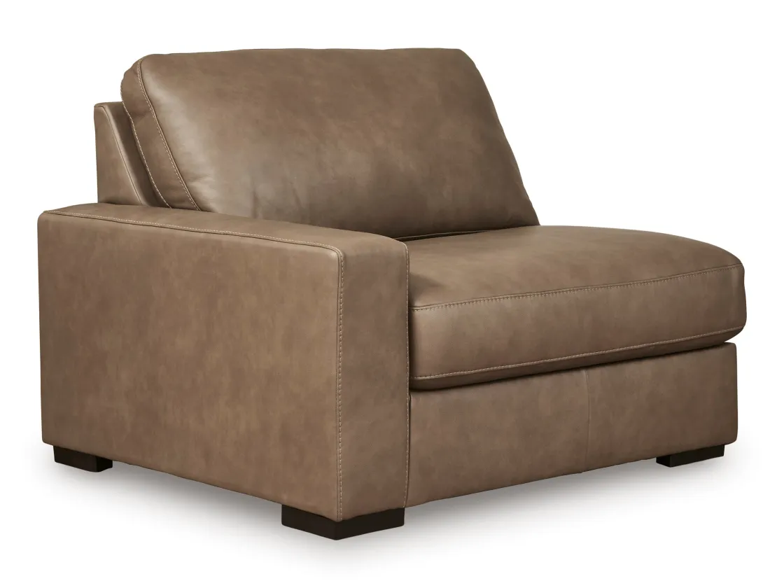 Mor Furniture Sahara 1 Arm Chair In Sahara Leather, Left Facing
