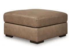 Mor Furniture Sahara Oversized Ottoman In Sahara Leather