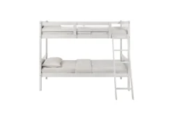 Kids Mor Furniture Sami Bunk Bed W/ Ladder In Espresso, Twin/ Twin