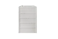 Kids Mor Furniture Sami Bunk Bed W/ Storage Steps In Espresso, Twin/Twin, Right Facing