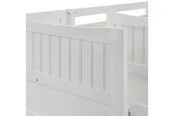 Kids Mor Furniture Sami Bunk Bed W/ Storage Steps In Espresso, Twin/Twin, Right Facing