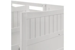 Kids Mor Furniture Sami Bunk Bed W/ Storage Steps In Espresso, Twin/Twin, Right Facing
