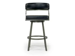 Mor Furniture Saturn Bar Height Swivel Stool In Mineral & Black