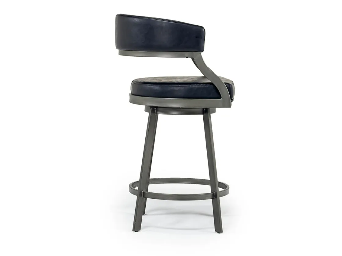 Mor Furniture Saturn Counter Height Swivel Stool In Ford Brown