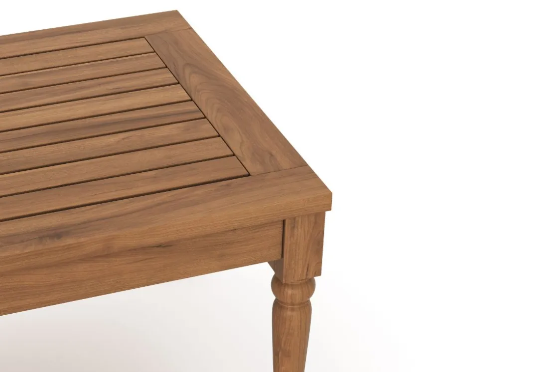 Mor Furniture Savannah Outdoor Coffee Table In Brown
