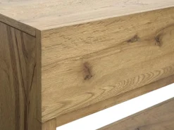 Mor Furniture Sawyer Rectangle Sofa Table In Rustic Caramel